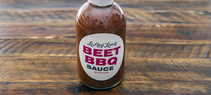 Leroy and lewis Beet BBQ sauce